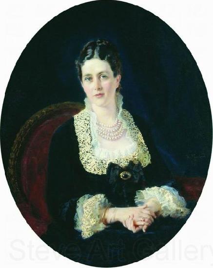 Konstantin Makovsky Portrait of Countess Yekaterina Pavlovna Sheremeteva Spain oil painting art